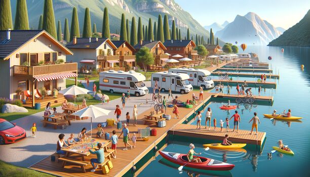 Abwechslungsreicher Campingurlaub am Gardasee: Aktivitäten für Familien