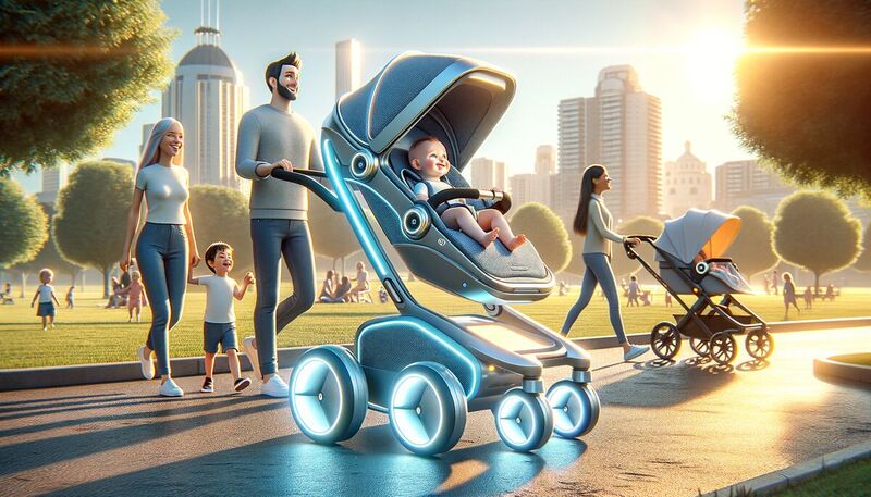 E-Gazelle von CYBEX: Elektrischer Kinderwagen für aktive Familien