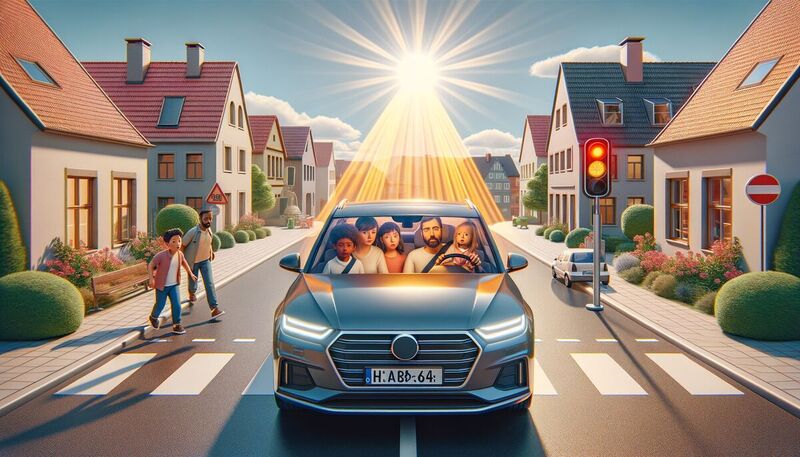 Gefährliche UV-Strahlung hinter Autoscheiben: Schutz für Kinder