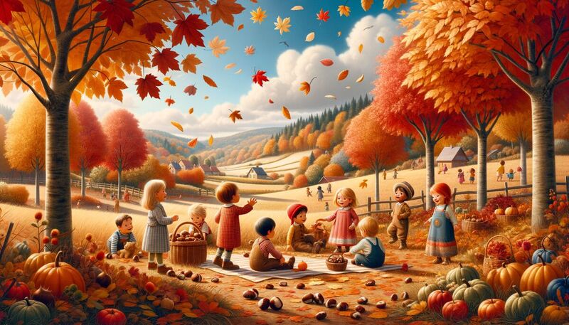 Herbst für Kleinkinder: Spielen, Entdecken, Wohlfühlen