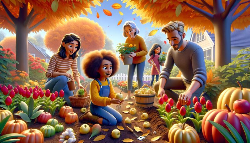 Herbst Gartenaktivitäten: Kreative Ideen für den Familiengarten