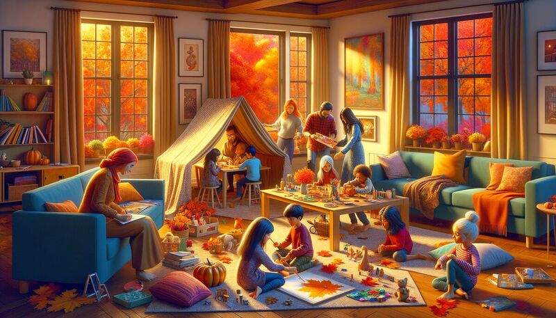 Herbstferien: Kreative Aktivitäten für zu Hause