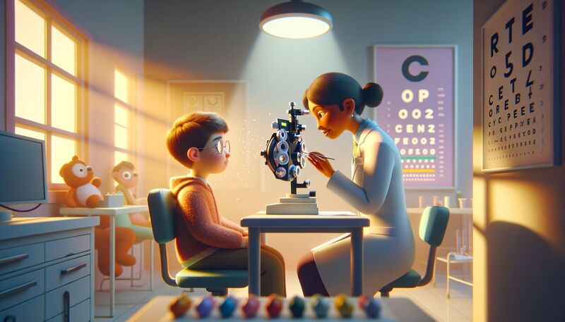 Kurzsichtigkeit bei Kindern: Wann Sehtests helfen