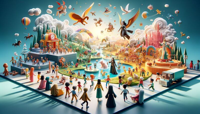 Playmobil Dachmarkenkampagne: Grenzenlose Fantasie 2024