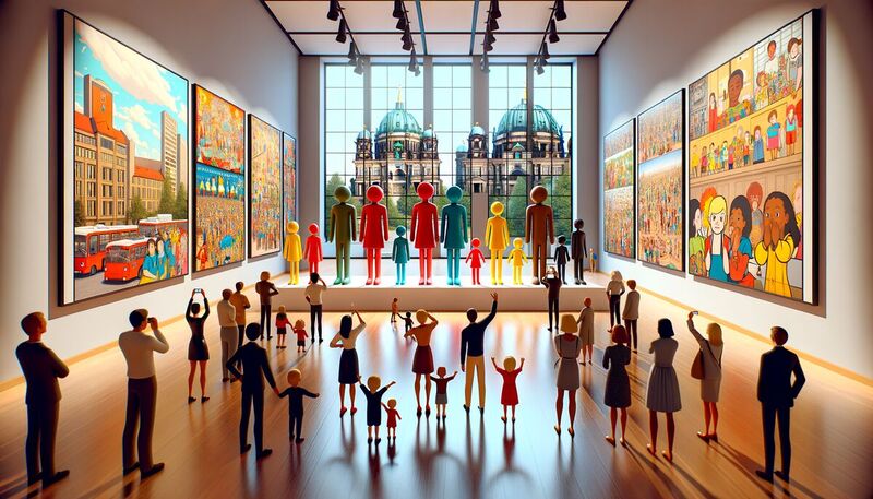 Playmobil-Großfiguren als Kunstwerke: Ein Berliner Projekt