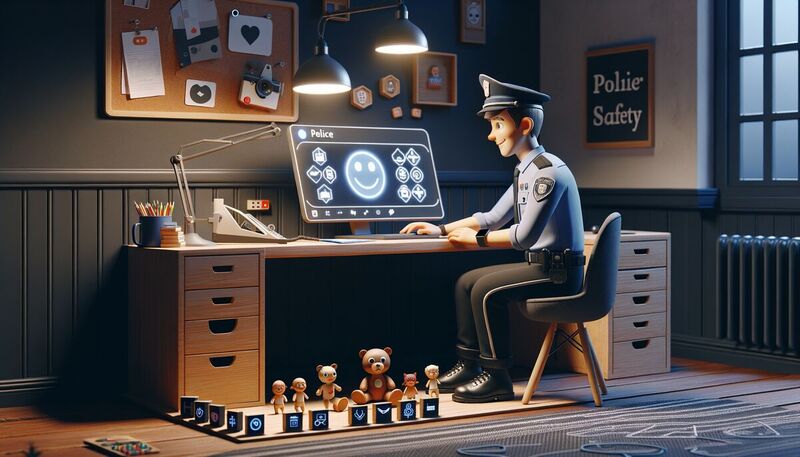 Wie die Polizei Scheinkindoperationen auf Social Media einsetzt
