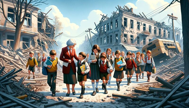 Schulbeginn unter Kriegsbedingungen in der Ukraine – Herausforderungen und Hilfen