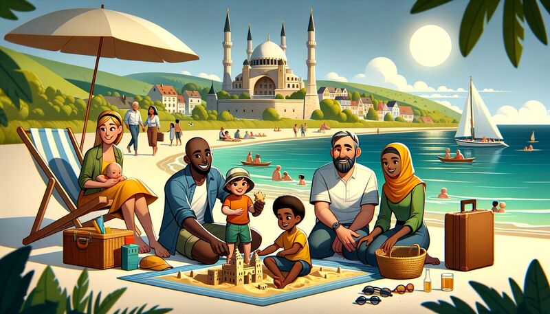 Warme Reiseziele im Oktober für Familien